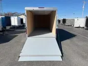 2024 Car Mate? Trailers 7X20 ADVANTAGE CARGO 7K SILVER 6" EXTRA RAMP TIE D 