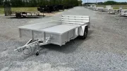 2026 SPORT HAVE 7X12 ALUM UTILITY 3K ALUM DECK TREAD PLATE SIDES F 