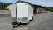 2026 NEXHAUL 7X16 BULLET TA WHITE 7K W/ 6 INCH TUBE TONGUE 