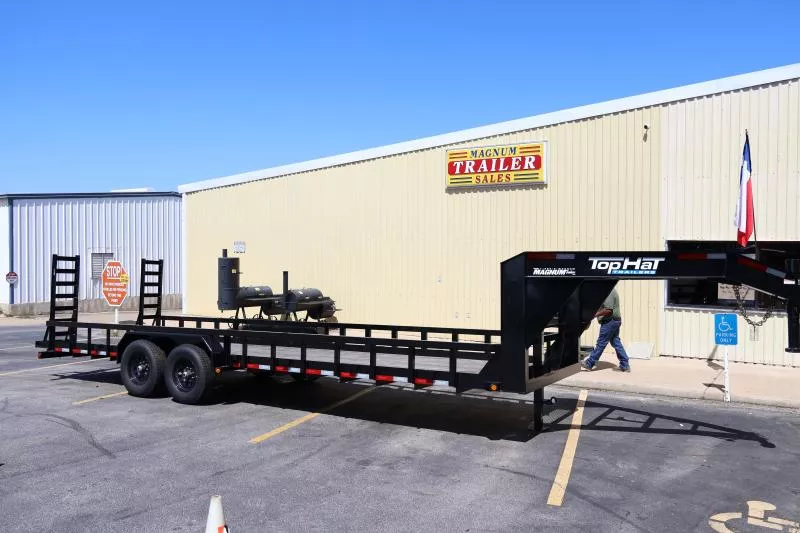 2024 Top Hat Trailers 24X83HHGN-FUR EB2 SM 5FUR 10KJ Equipment Trailer