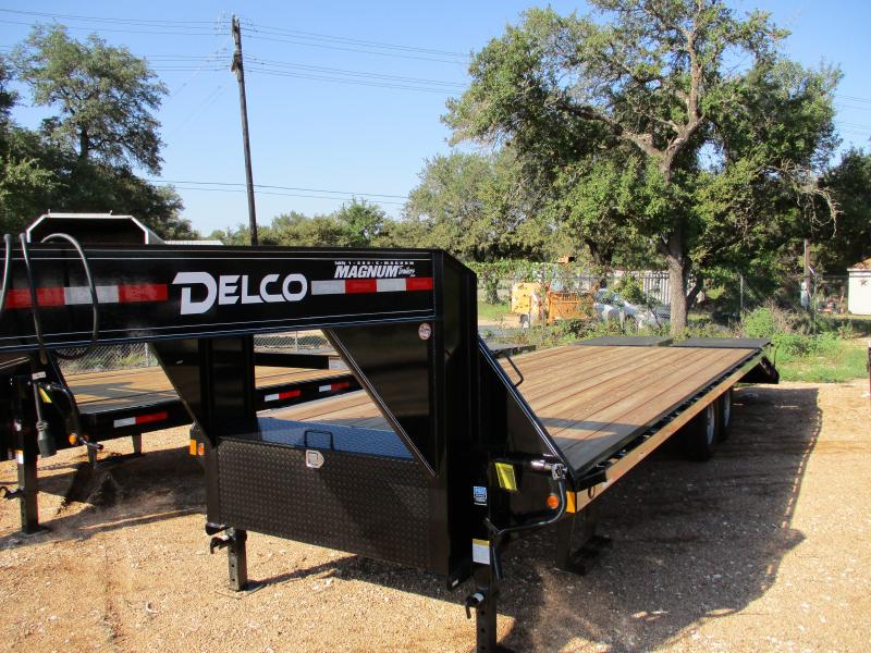 2022 Delco Trailers FS25 20+5 W/Monster Ramps Gooseneck Bodies Magnum