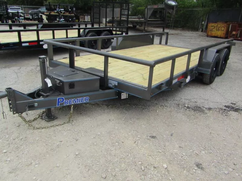 2025 Bellwether MFG 16X83-PT-POWER/TILT#005196 Utility Trailer
