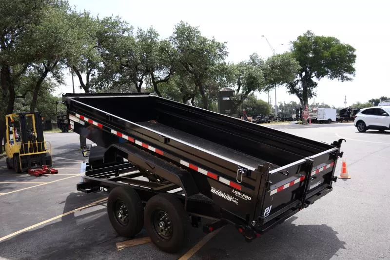 2025 - 7' x 14' - PJ - 14K Low Pro Dump Trailer