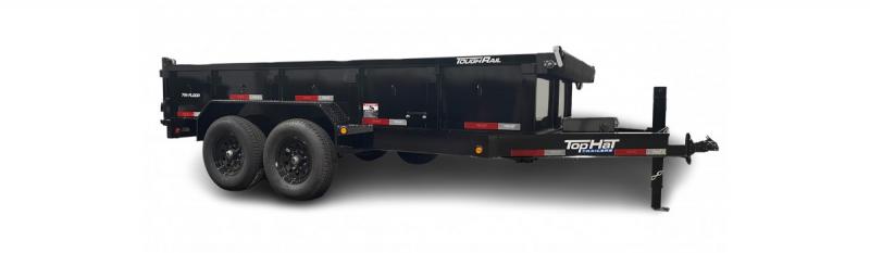 2025 Top Hat Trailers 7X14DPX-2 EB2 SM SIR TK 2W 7GF Dump Trailer