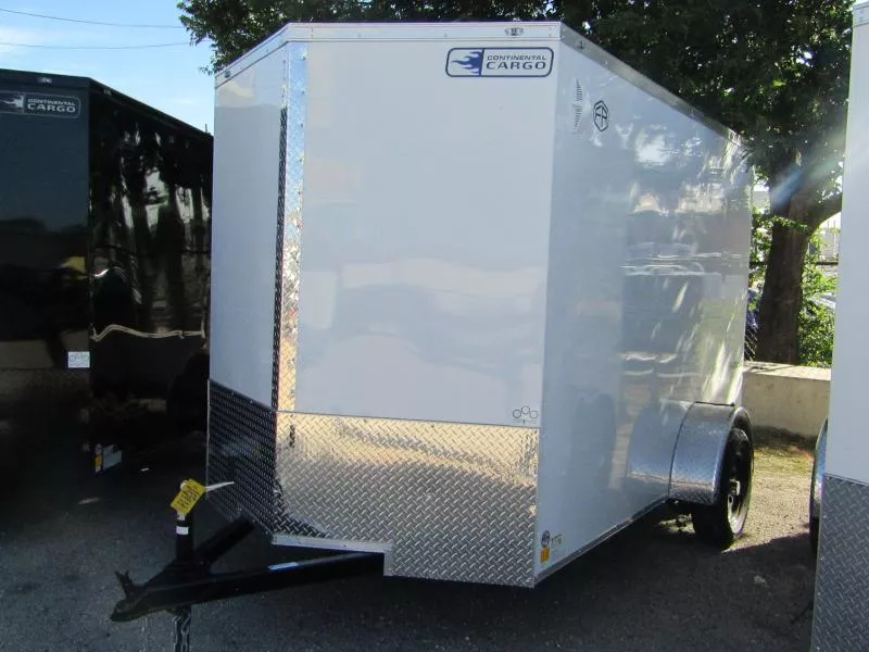 2026 Continental Trailers VHW610SA-RD-WHITE+6 Cargo / Enclosed Trailer