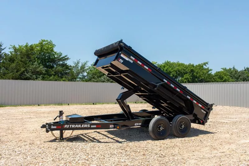 2025 - 7' x 14' - PJ - 14K Low Pro Dump Trailer