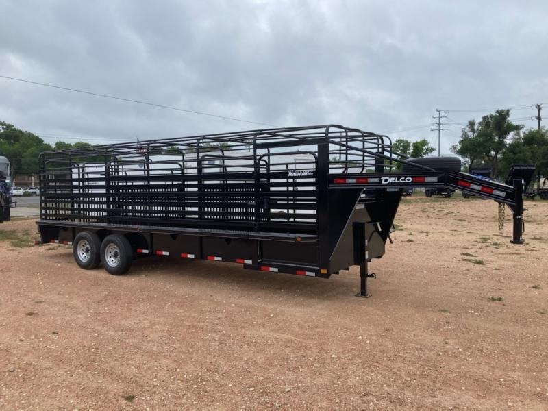 2022 Delco Trailers B824 Stock / Stock Combo Trailer 2022 Delco Trailers B824 Stock / Stock Combo Trailer