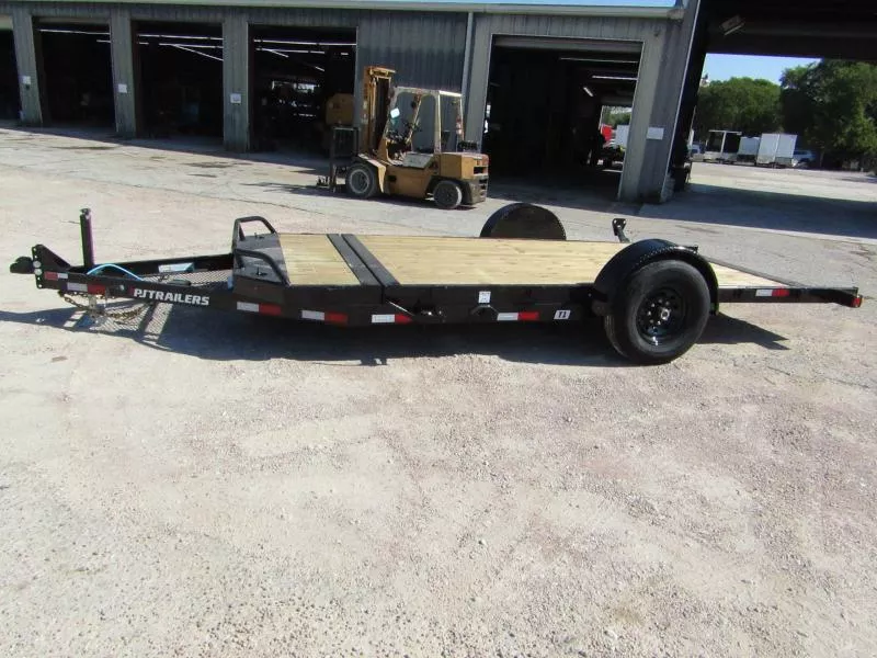 2026 PJ Trailers T1-16-SCISSOR LIFT TRAILER #2682678 Tilt Trailer