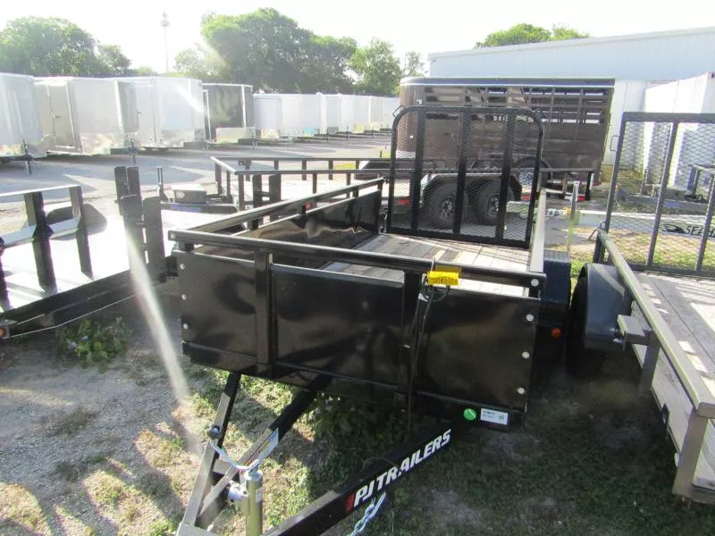 2025 PJ Trailers U610-RG-SS Utility Trailer