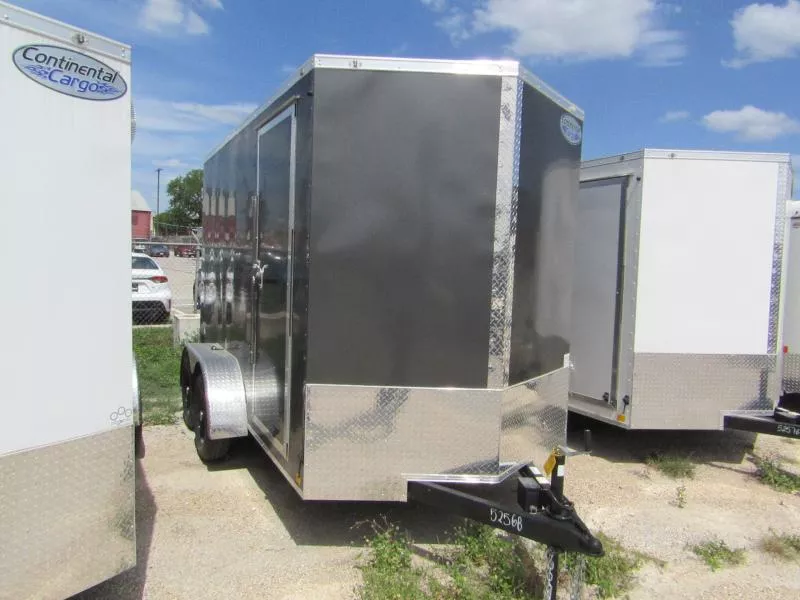 2025 Continental Cargo VHW612TA2-DD-CHARCOAL Cargo / Enclosed Trailer