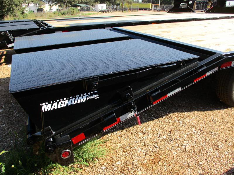 2022 Delco Trailers FS25 20+5 W/Monster Ramps Gooseneck Bodies Magnum