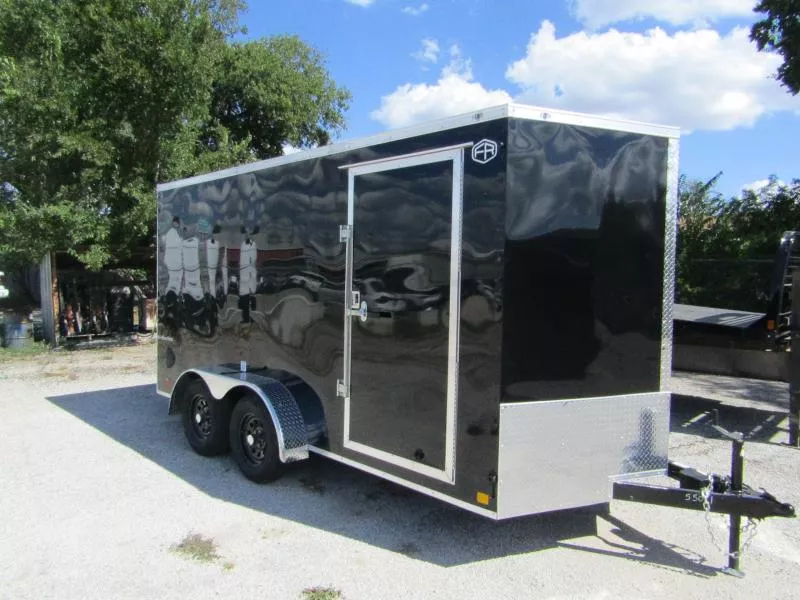 2026 Continental Cargo VHW714TA2-RD-BLACK # 055080 Cargo / Enclosed Trailer