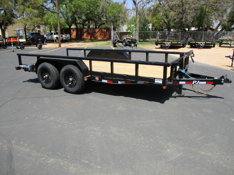 2024 PJ Trailers P816-SIR Utility Trailer