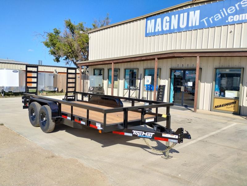 2024 Top Hat Trailers 5X8DSATILT Utility Trailer Magnum Trailers, Performance, PJ, Wells