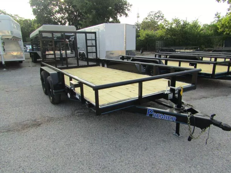 2025 Bellwether MFG 14'X83"-PT-RG-BLACK Utility Trailer