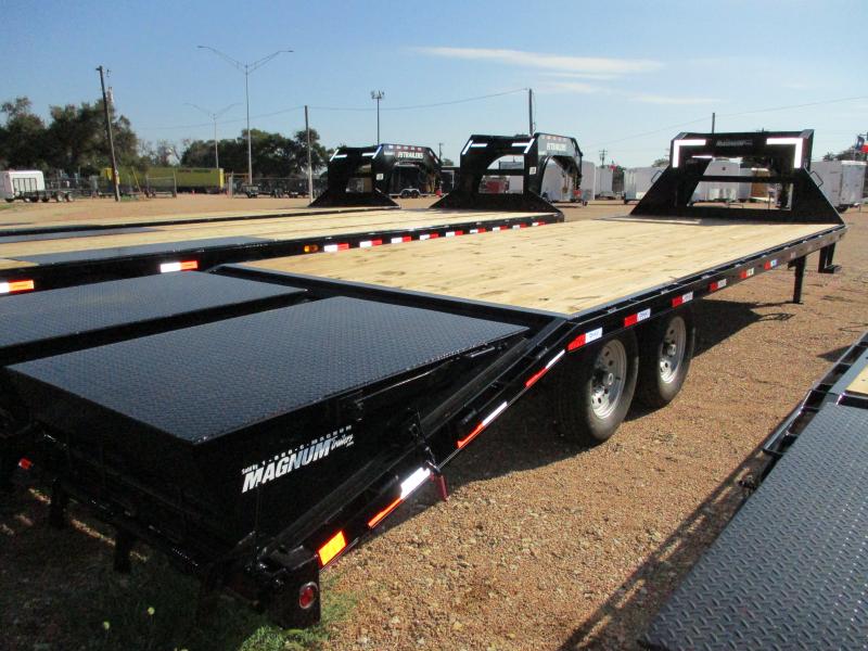 2022 Delco Trailers FS25 20+5 W/Monster Ramps Gooseneck Bodies Magnum