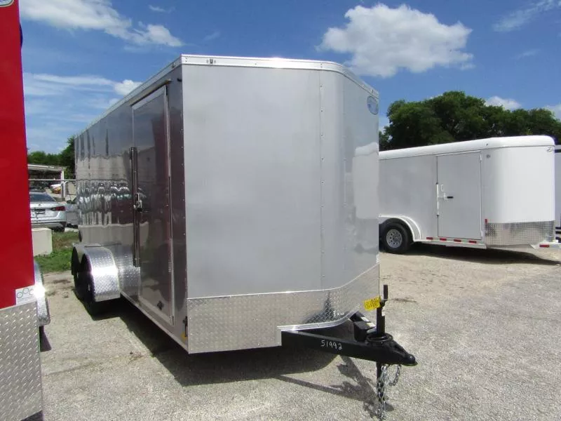 2025 Continental Cargo LVVH716TA2-RD-SILVER Cargo / Enclosed Trailer