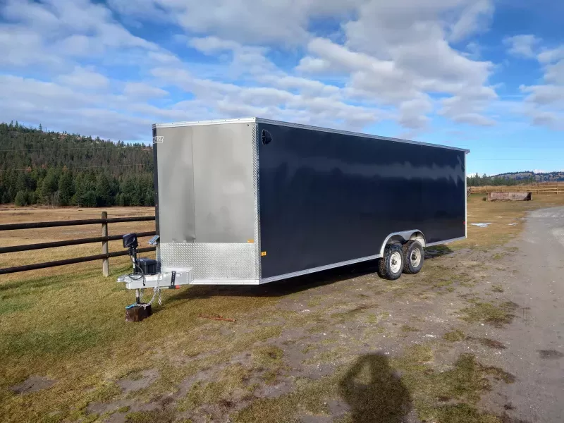 24x8.5 Alum EZ Hauler Enclosed Car Hauler