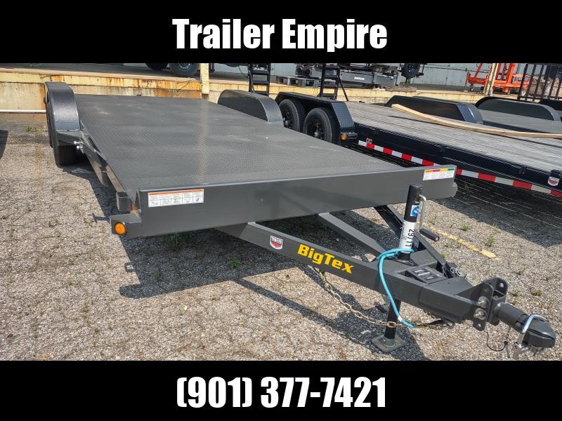 2023 Big Tex Trailers 70DM20 Gray Car Hauler Trailers for Sale in