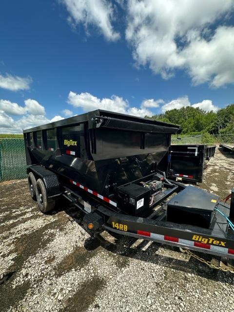 2024 Big Tex Trailers 83"x14' 14k Roll-off Specialty Trailer (Trailer and 2 Bins)