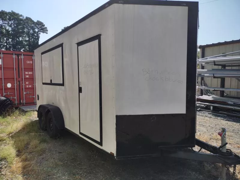 2023 Quality Cargo 7 x 16 TA Cargo / Enclosed Trailer