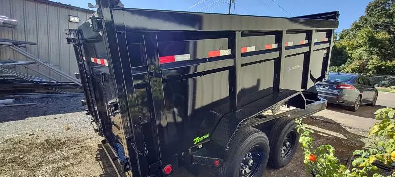  2025 Load Trailer DL14 83"x 14'X4'Telescopic (7Gauge)  Bumper Pull Dump (DL8314072) Dump Trailer
