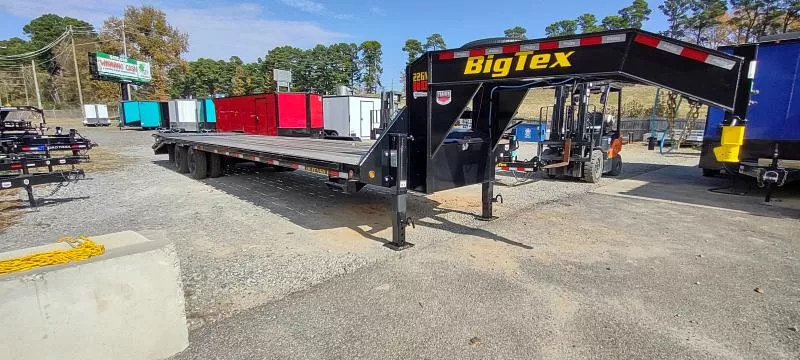 2026 Big Tex Trailers 22GN-33D5A Flatbed Trailer