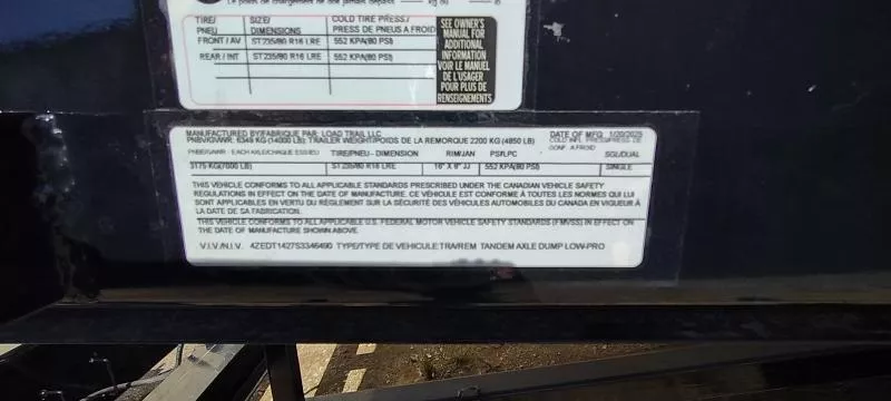 new Dump Trailers Load Trail Other for sale, in Hernando, MS Thumbnail 10