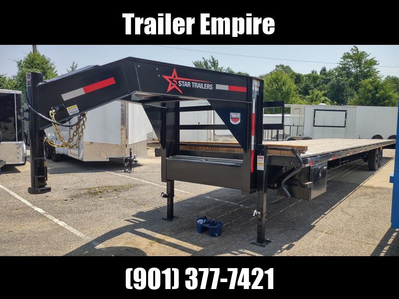 2023 PJ Trailers 40' LD Gooseneck Flatbed Trailer Gooseneck Trailers