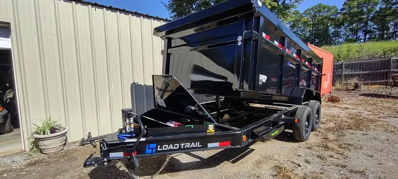 2025 Load Trail DL14 83"x 14'X4' Low-Pro Bumper Pull Dump (DL8314072) Dump Trailer