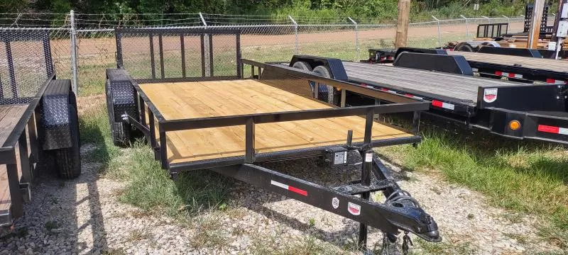 2026 L&O Manufacturing 6.10'x16' TA Utility Trailer