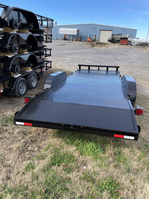 2022 L&O Manufacturing Car Hauler Flatbed Trailer Near Me