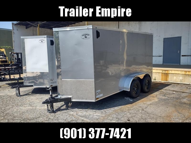 2023 Maximum Cargo Trailers Silver 6x12 TA Cargo Enclosed Cargo Trailer 2023 Maximum Cargo Trailers Silver 6x12 TA Cargo Enclosed Cargo Trailer
