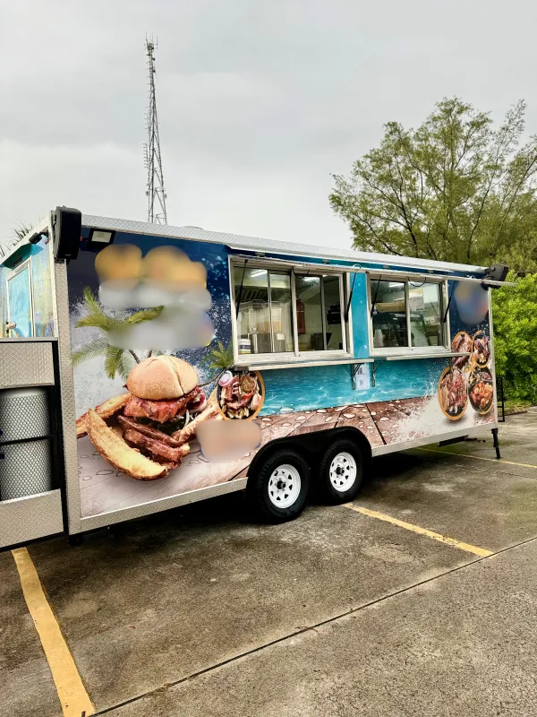 20’ fully equipped Concession Trailer