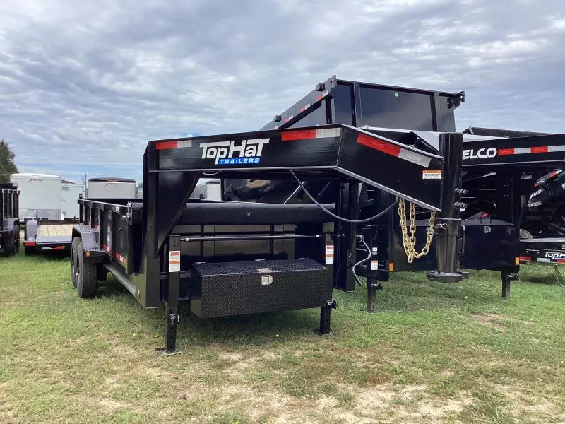 2026 Top Hat Trailers Dx16gn-16x83-17.5 Dump Trailer