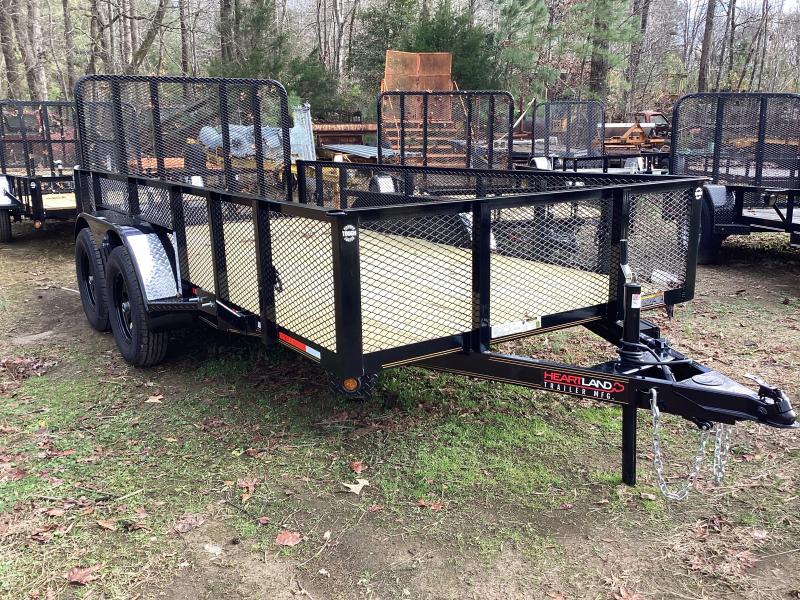 2024 Heartland Trailer Mfg 14' TANDEM UTILITY Utility Trailer Rigsbee
