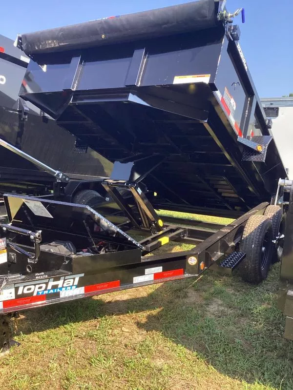 2025 Top Hat Trailers DPX140-12X83-14E-F Dump Trailer