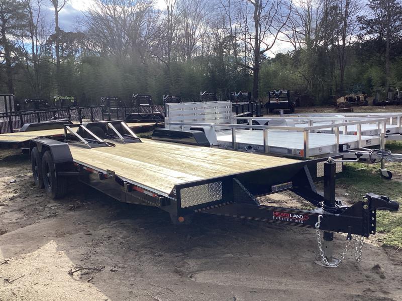 2024 Heartland Trailer Mfg 20 CARHAULER DOVETAIL Car Hauler Rigsbee