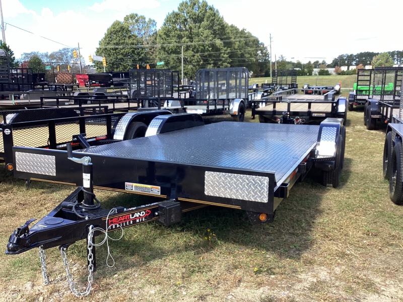 2023 Heartland Trailer Mfg 18' DOVETAIL Car Hauler Rigsbee Trailers a