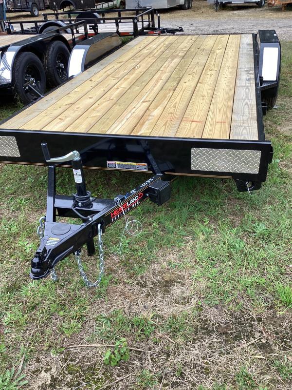 2023 Heartland Trailer Mfg 18' DOVETAIL Car Hauler Rigsbee Trailers a