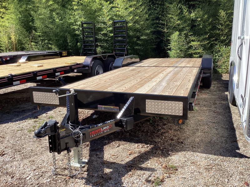 2023 Heartland Trailer Mfg 24' DOVETAIL Car Hauler Rigsbee Trailers a