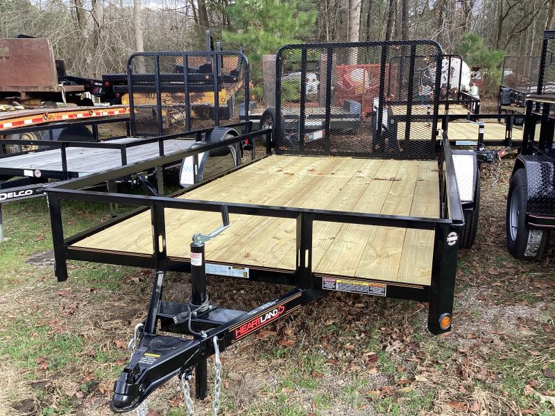 2024 Heartland Trailer Mfg 12' UTILITY Utility Trailer Rigsbee