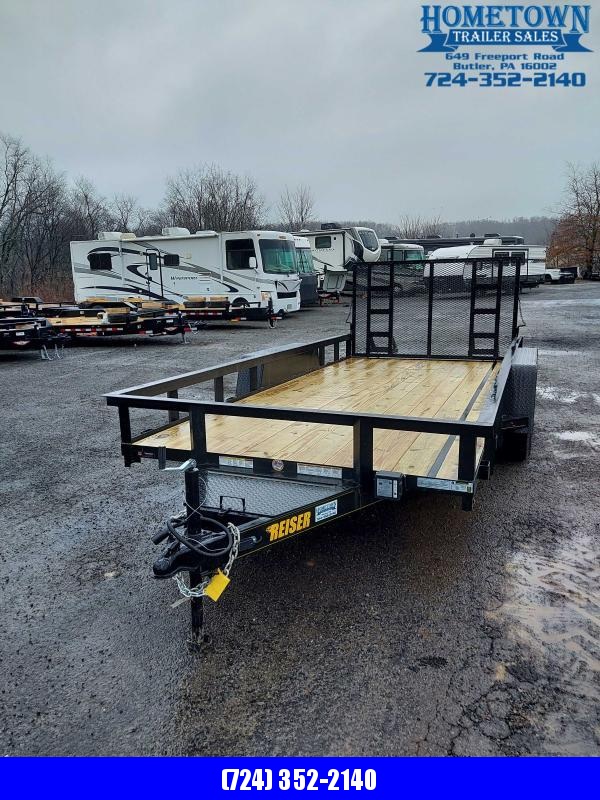 2023 Reiser Mfg 82"x 16' 10K Tandem Axle Landscape Trailer 2023 Reiser Mfg 82"x 16' 10K Tandem Axle Landscape Trailer