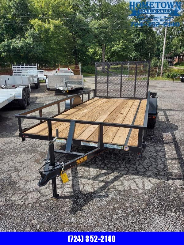2021 Reiser Trailers L77x14 Single Axle Landscape Trailer 2990 GVWR 2021 Reiser Trailers L77x14 Single Axle Landscape Trailer 2990 GVWR