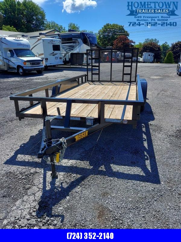2022 Reiser Trailers L1682TA 7000 GVWR Tandem Axle Landscape Trailer Utility Trailer 2022 Reiser Trailers L1682TA 7000 GVWR Tandem Axle Landscape Trailer Utility Trailer