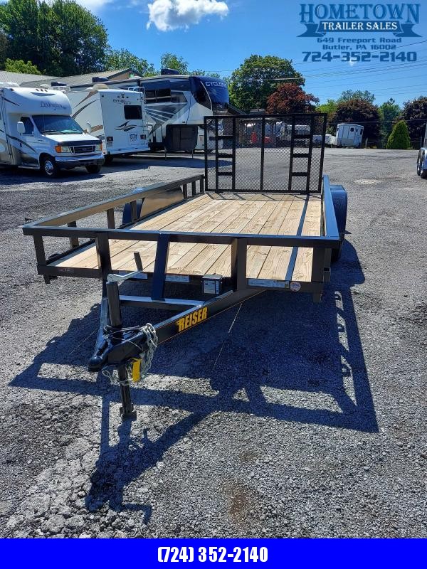 2022 Reiser Trailers L1682TA 7000 GVWR Tandem Axle Landscape Trailer Utility Trailer 2022 Reiser Trailers L1682TA 7000 GVWR Tandem Axle Landscape Trailer Utility Trailer