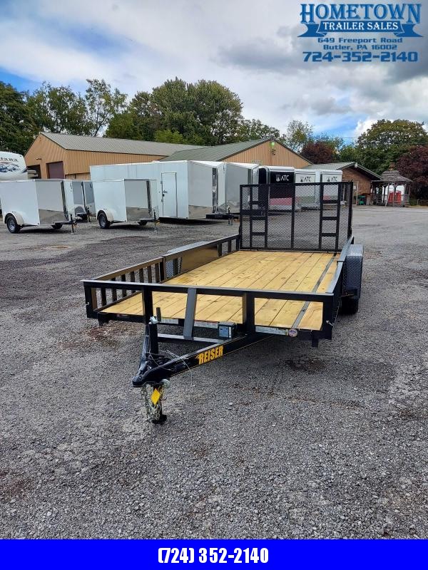 2021 Reiser Trailers L 82"x16' 7000 GVWR Tandem Axle Landscape Trailer 2021 Reiser Trailers L 82"x16' 7000 GVWR Tandem Axle Landscape Trailer
