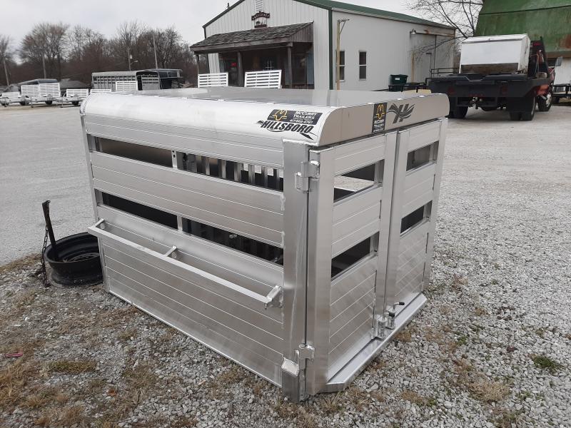 Hillsboro Industries 44 x 60 Aluminum Stock Box Truck Boxes (Livestock and Dog) Hillsboro Industries 44 x 60 Aluminum Stock Box Truck Boxes (Livestock and Dog)
