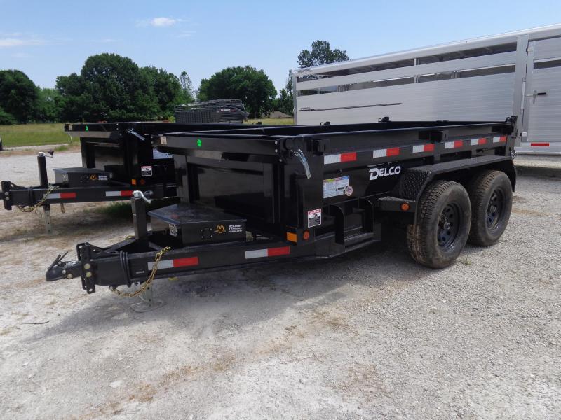 Delco 60"x10' Bumper Pull 7000# Dump Trailer Delco 60"x10' Bumper Pull 7000# Dump Trailer