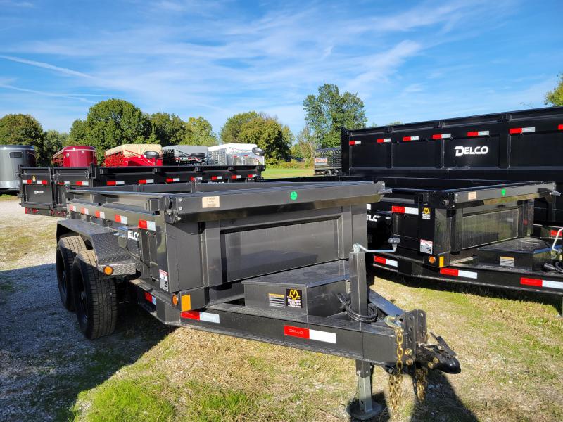 Delco 60 x 10 Bumper Pull 12000# Dump Trailer Delco 60 x 10 Bumper Pull 12000# Dump Trailer